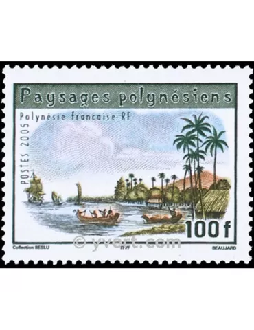 n° 759 - Timbre Polynésie Poste 2