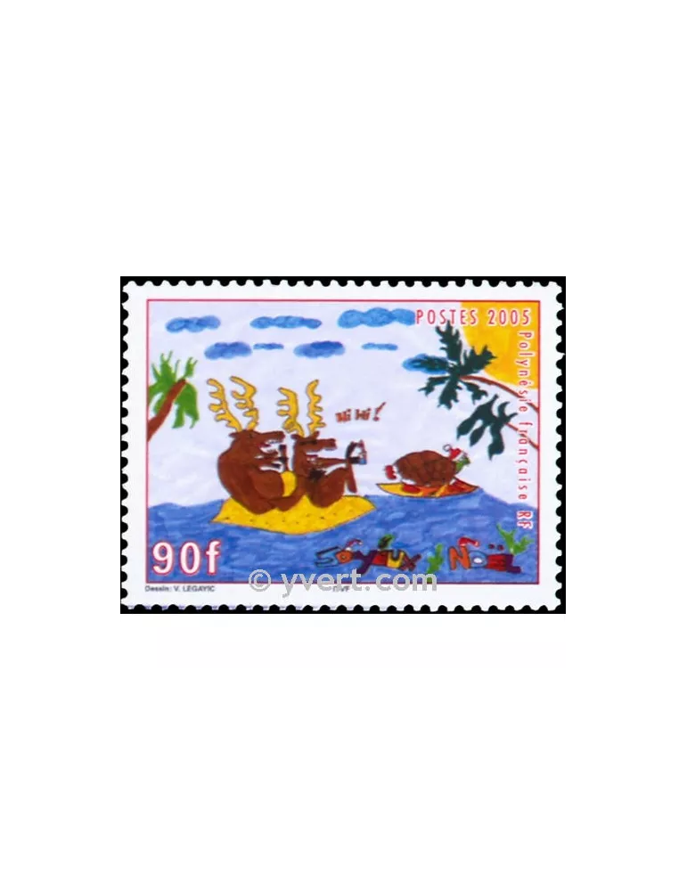 n° 760 - Timbre Polynésie Poste