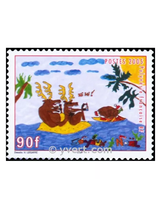 n° 760 - Timbre Polynésie Poste