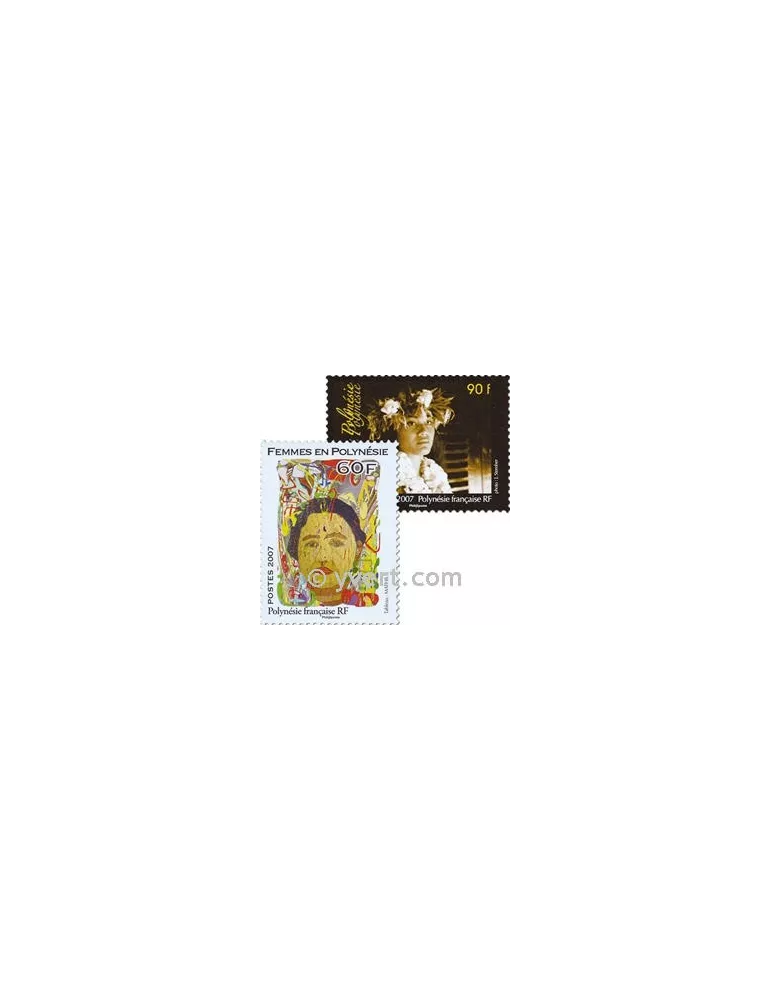n° 801/802 - Timbre Polynésie Poste