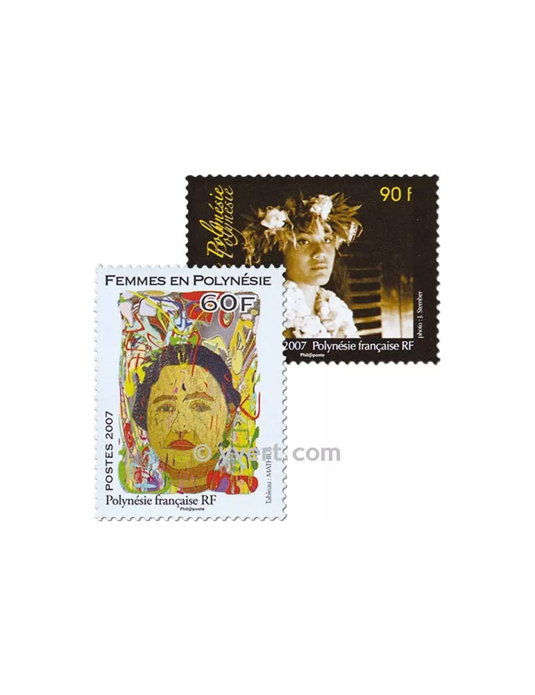 n° 801/802 - Timbre Polynésie Poste