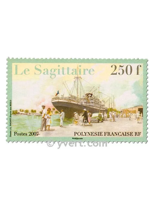 n° 809/810 - Timbre Polynésie Poste