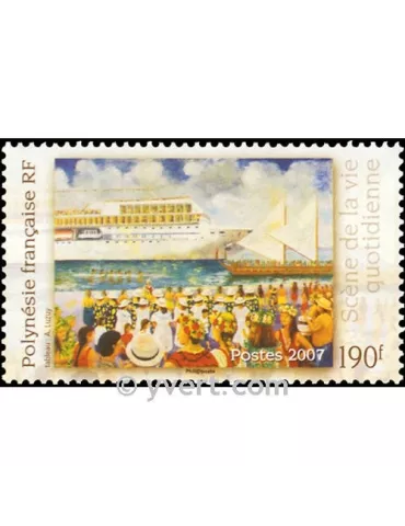 n° 815 - Timbre Polynésie Poste 2