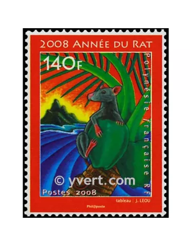 n° 828 - Timbre Polynésie Poste 2