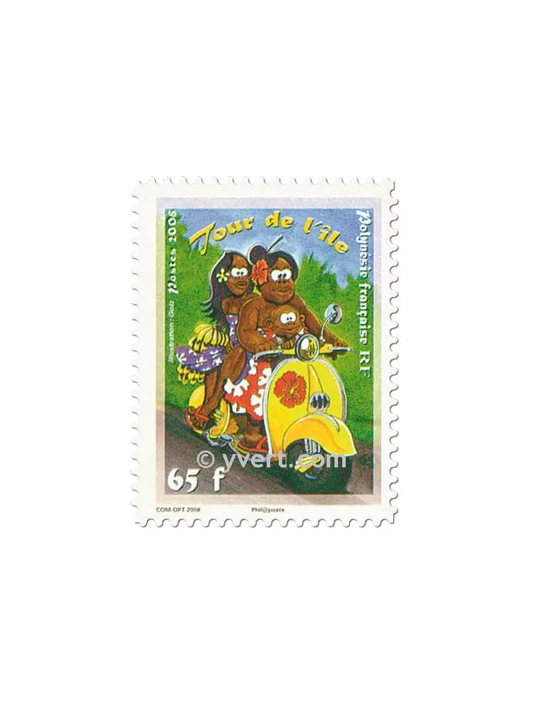 n° 835/836 - Timbre Polynésie Poste