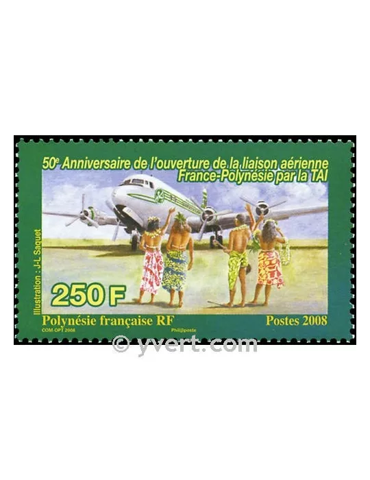 n° 857 - Timbre Polynésie Poste
