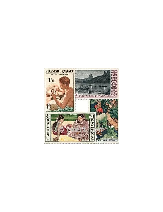 n° 1/4 - Timbre Polynésie Poste aérienne