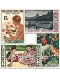 n° 1/4 - Timbre Polynésie Poste aérienne