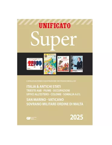 SUPER 2025 (Timbres de l´Italie) - UNIFICATO