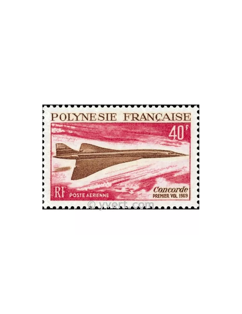 n° 27 - Timbre Polynésie Poste aérienne