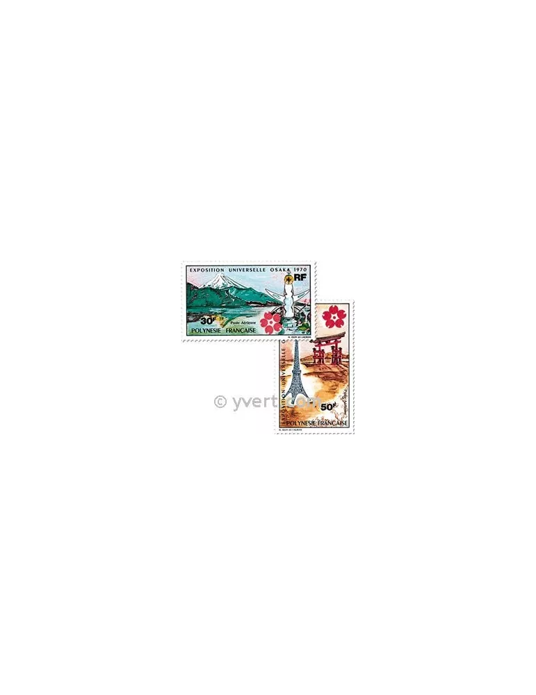 n° 32/33 - Timbre Polynésie Poste aérienne