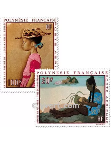n° 40/44 - Timbre Polynésie Poste aérienne 2