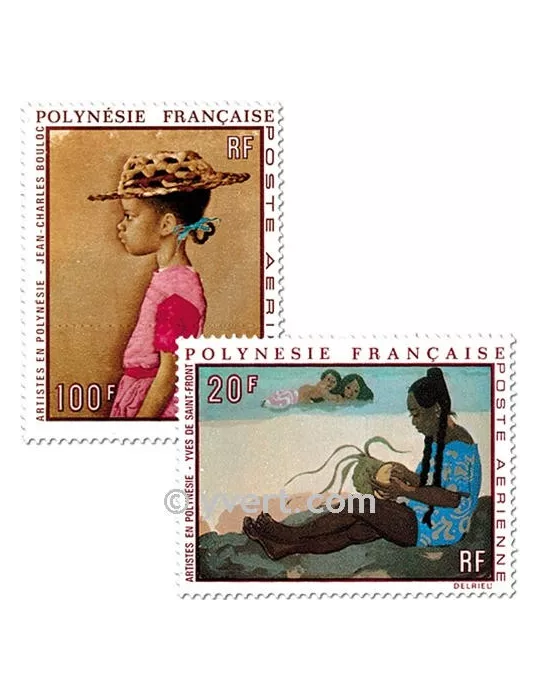 n° 40/44 - Timbre Polynésie Poste aérienne