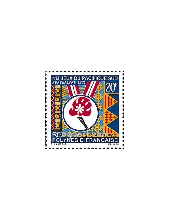 n° 45 - Timbre Polynésie Poste aérienne