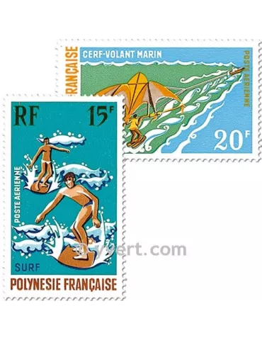 n° 48/50 - Timbre Polynésie Poste aérienne 2