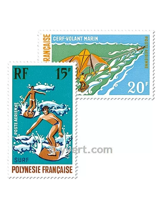 n° 48/50 - Timbre Polynésie Poste aérienne