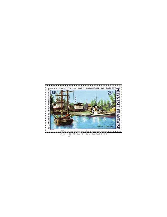 n° 60 - Timbre Polynésie Poste aérienne