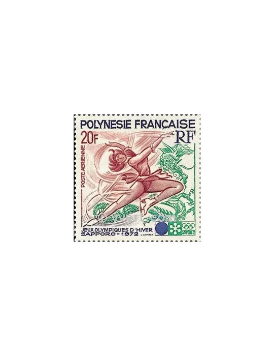 n° 61 - Timbre Polynésie Poste aérienne