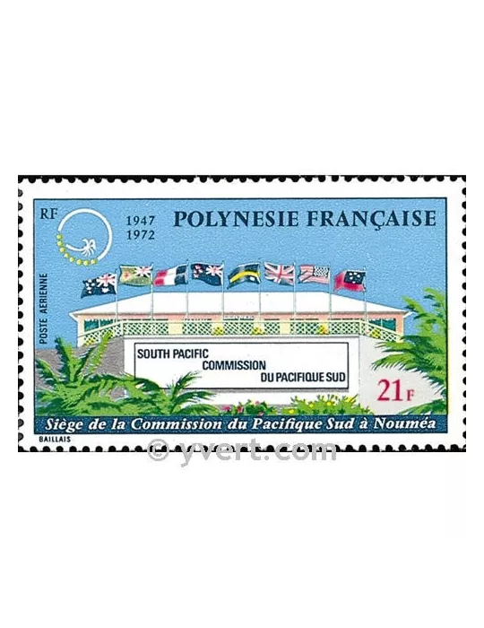 n° 62 - Timbre Polynésie Poste aérienne