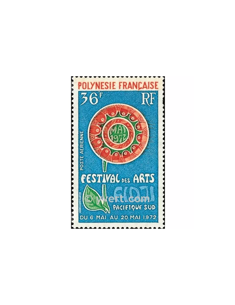 n° 63 - Timbre Polynésie Poste aérienne