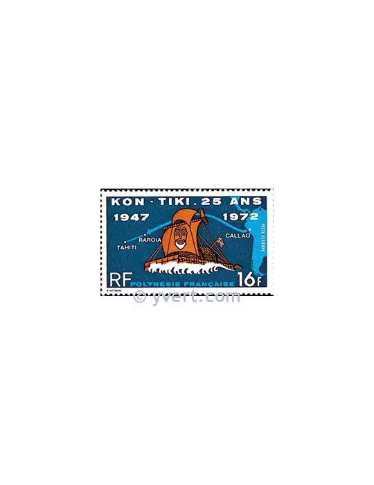 n° 64 - Timbre Polynésie Poste aérienne