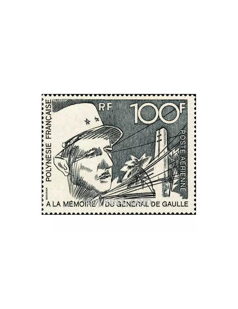 n° 70 - Timbre Polynésie Poste aérienne