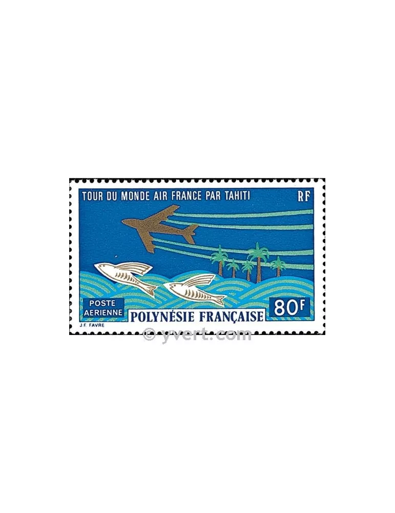 n° 73 - Timbre Polynésie Poste aérienne
