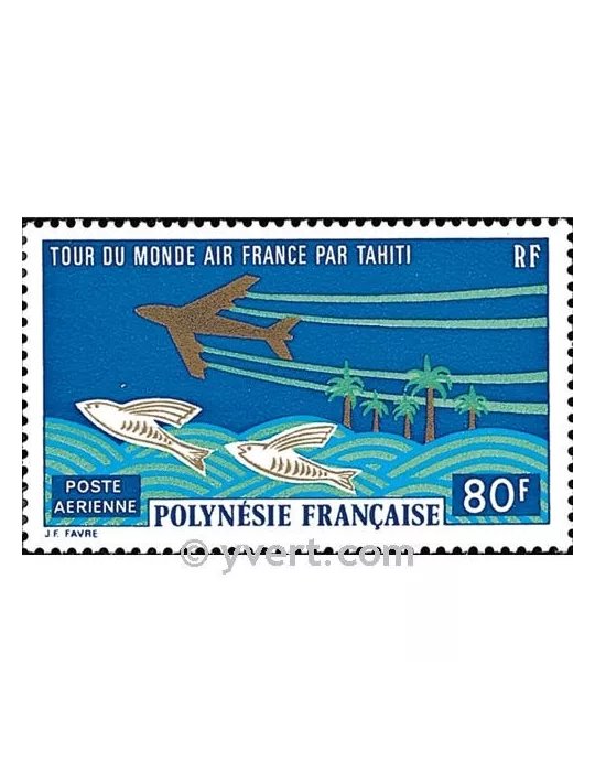 n° 73 - Timbre Polynésie Poste aérienne
