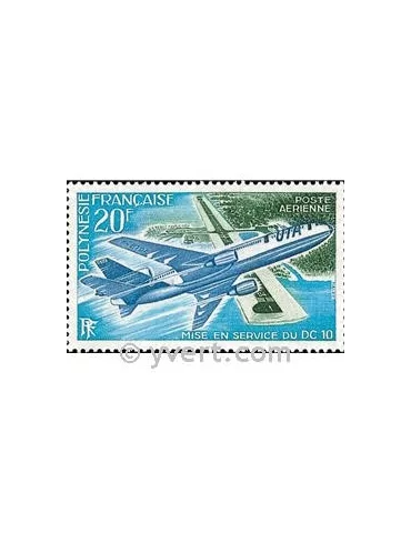 n° 74 - Timbre Polynésie Poste aérienne