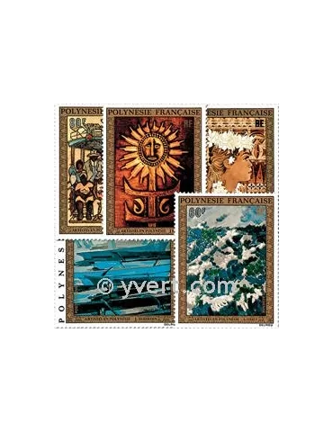 n° 77/81 - Timbre Polynésie Poste aérienne
