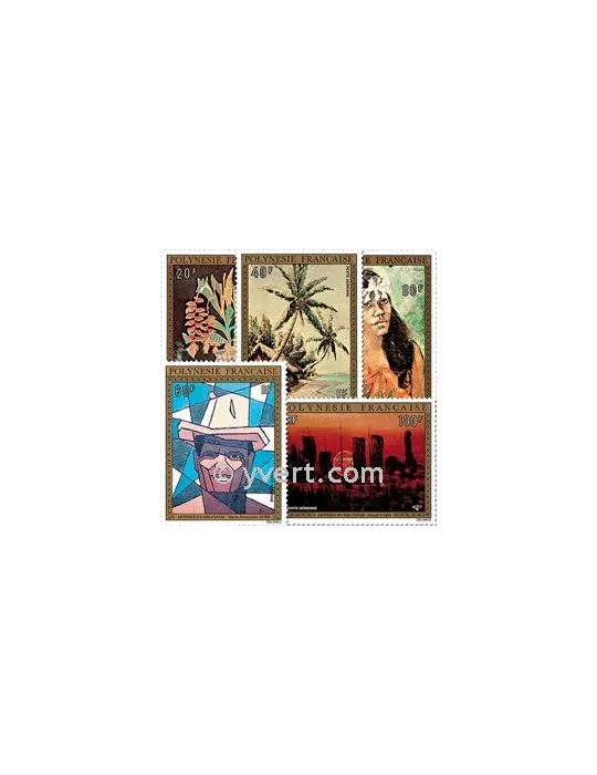 n° 84/88 - Timbre Polynésie Poste aérienne