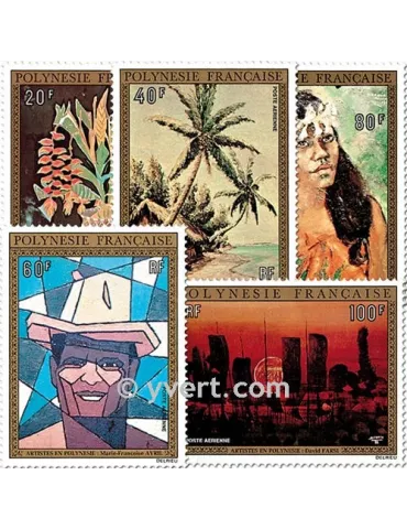 n° 84/88 - Timbre Polynésie Poste aérienne 2