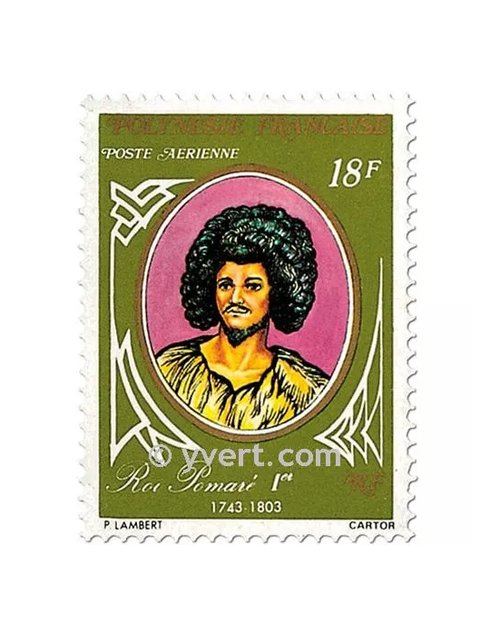 n° 106/109 - Timbre Polynésie Poste aérienne