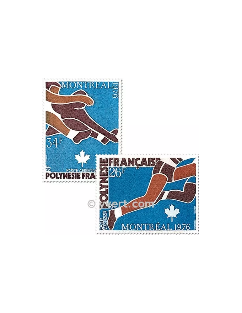 n° 110/112 - Timbre Polynésie Poste aérienne