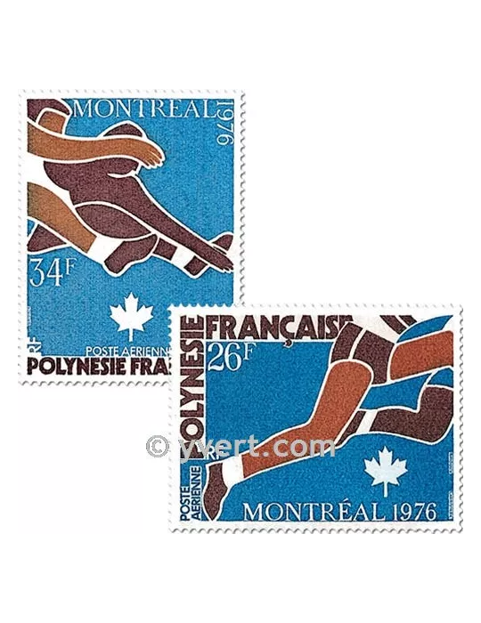 n° 110/112 - Timbre Polynésie Poste aérienne