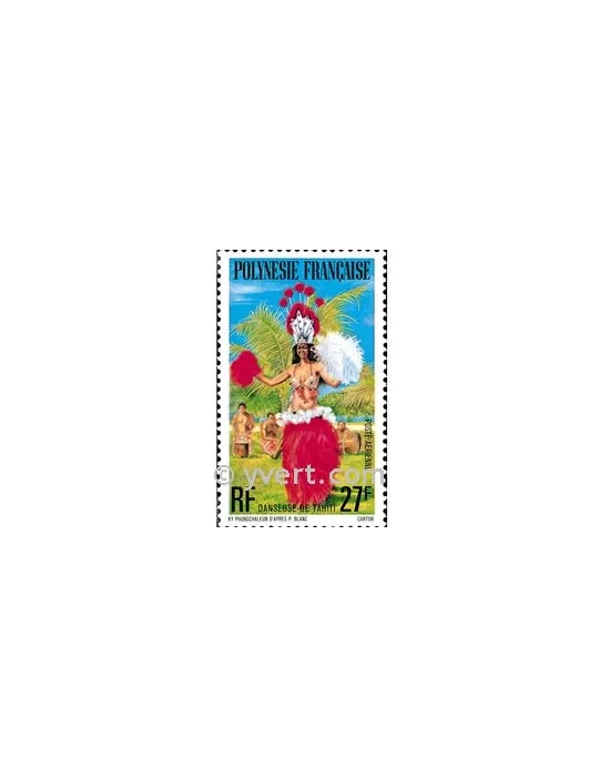 n° 124 - Timbre Polynésie Poste aérienne