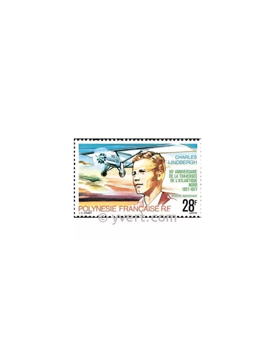 n° 125 - Timbre Polynésie Poste aérienne