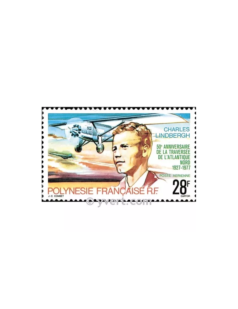 n° 125 - Timbre Polynésie Poste aérienne