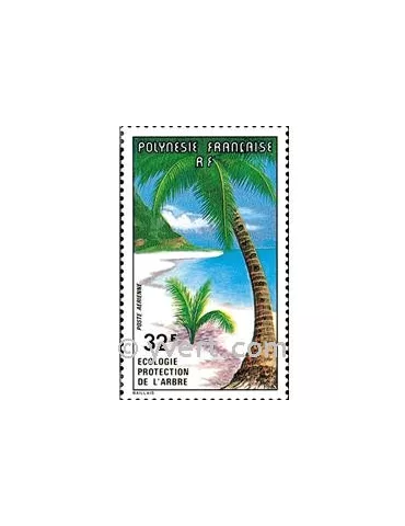 n° 128 - Timbre Polynésie Poste aérienne