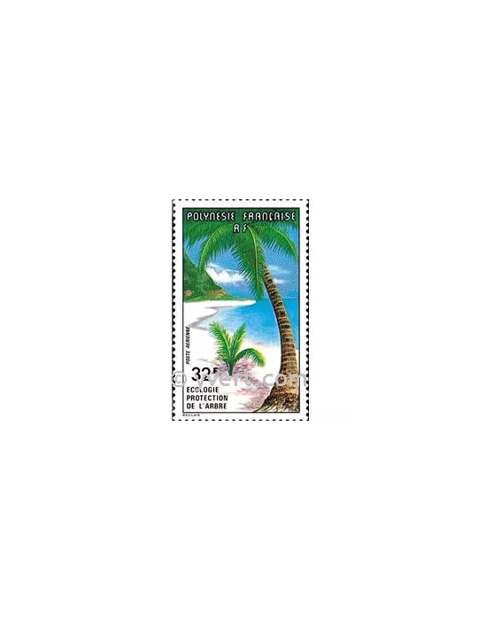 n° 128 - Timbre Polynésie Poste aérienne