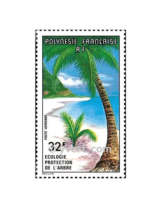 n° 128 - Timbre Polynésie Poste aérienne