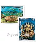 n° 138/139 - Timbre Polynésie Poste aérienne
