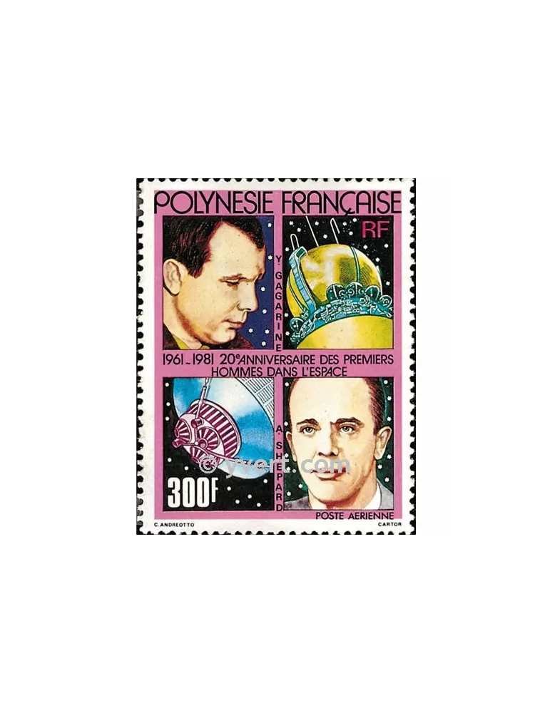 n° 161 - Timbre Polynésie Poste aérienne