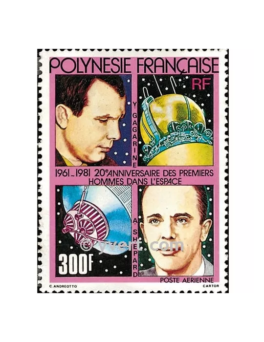 n° 161 - Timbre Polynésie Poste aérienne