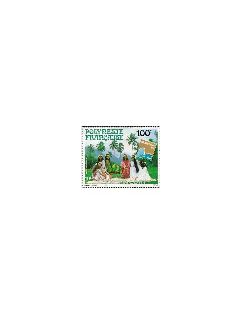 n° 176 - Timbre Polynésie Poste aérienne