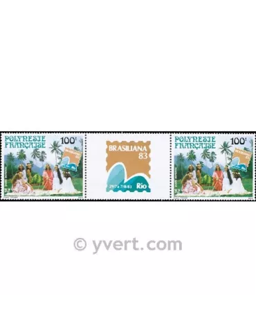 n° 176A - Timbre Polynésie Poste aérienne 2