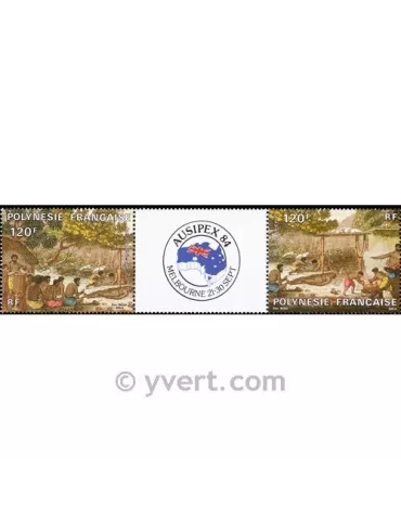 n° 185A - Timbre Polynésie Poste aérienne 2