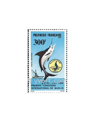 n° 190 - Timbre Polynésie Poste aérienne