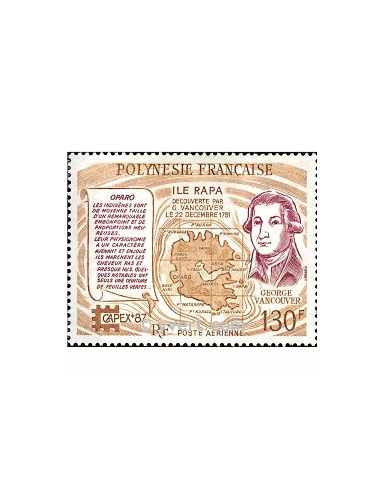 n° 197 - Timbre Polynésie Poste aérienne