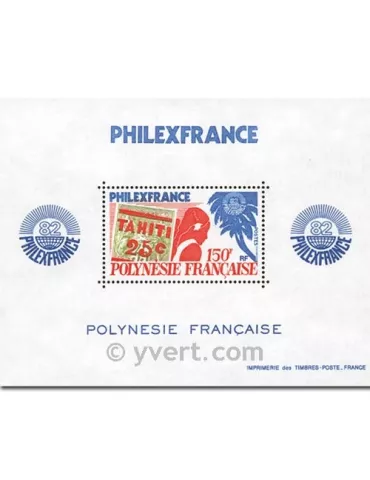 n° 6 - Timbre Polynésie Bloc et feuillets 2